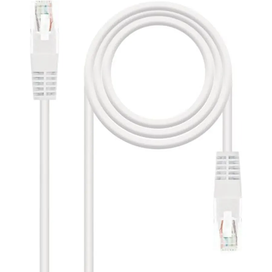 0.30m White RJ45 UTP Cat6 AWG24 Network Cable Ideal for High Speed Ethernet Connections
