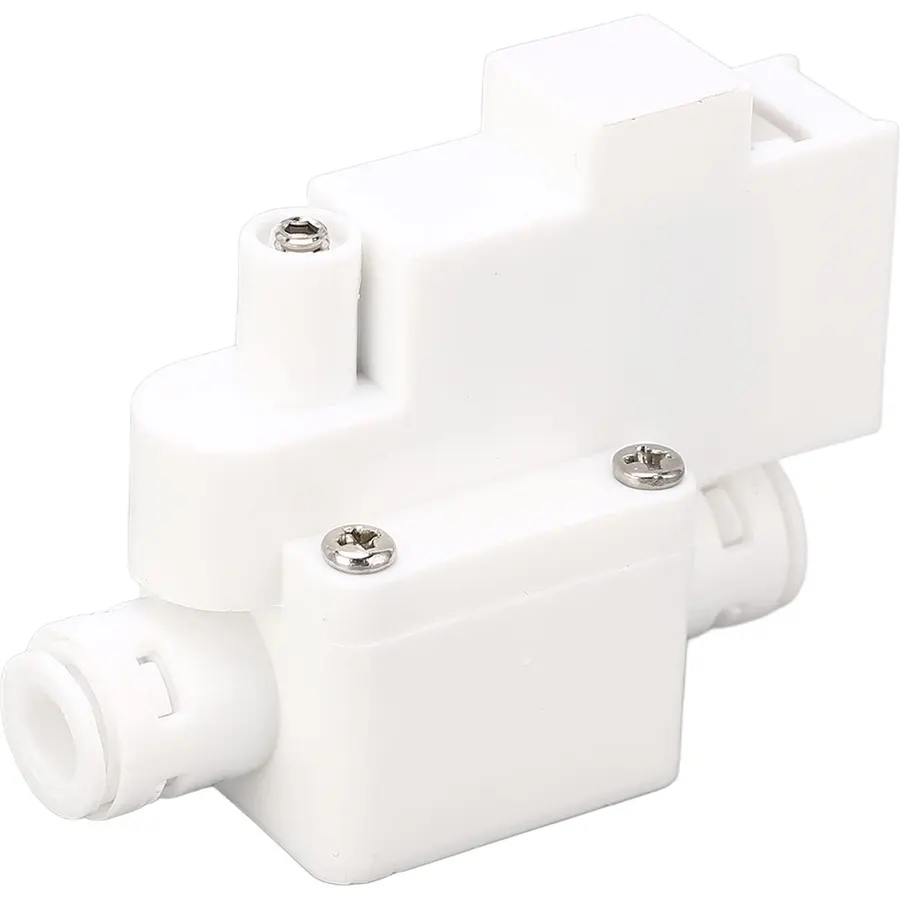 10 Pieces Water Purifier Pressure Regulator for DN8 PE Tube - 1/4 Inch Universal Interface Control Switch - 0-220V Voltage Range - Compatible with 24V Water Purification Systems