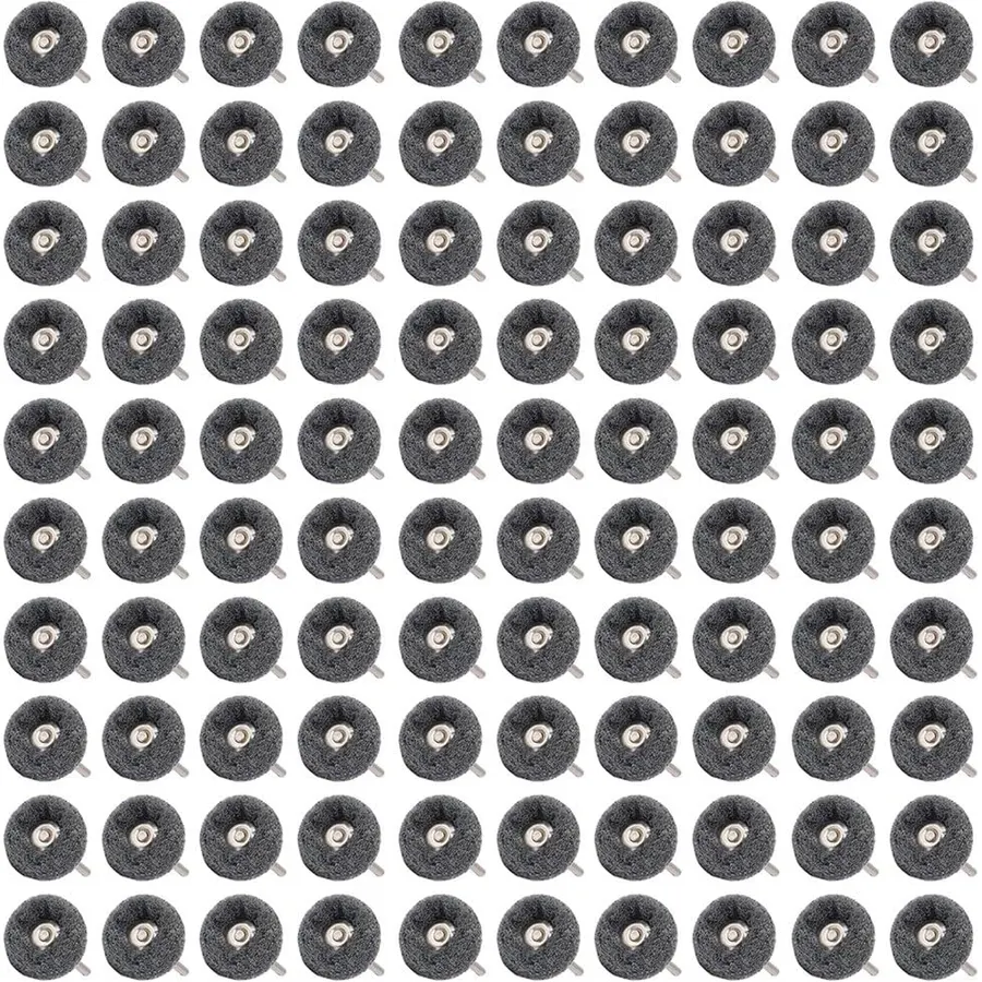 100 Pack Nylon Abrasive Wheels 25mm for 100 Pack Nylon Abrasive