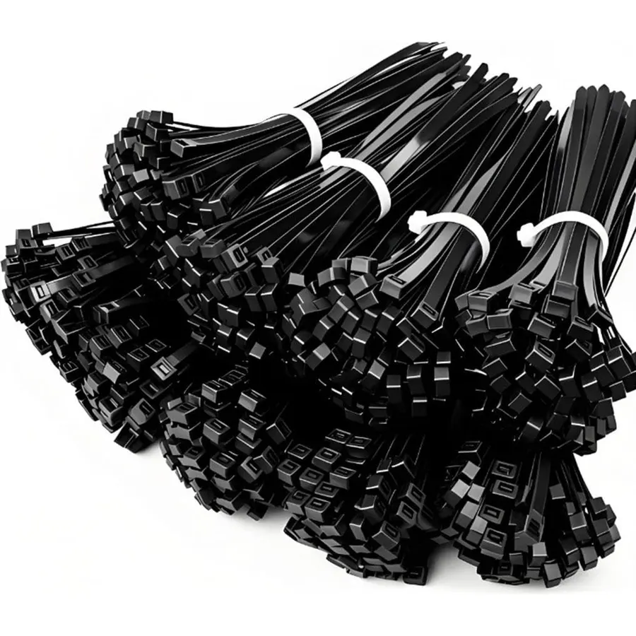 100 Pcs 200 * 2.7mm UV Resistant Cable Ties, For Wire Management，fixed
