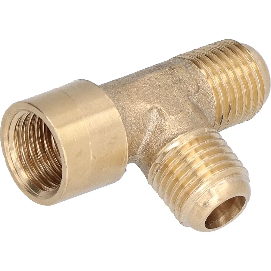 3-Way Brass Adapter Splicer for Precision Control for Pneumatic Accessories