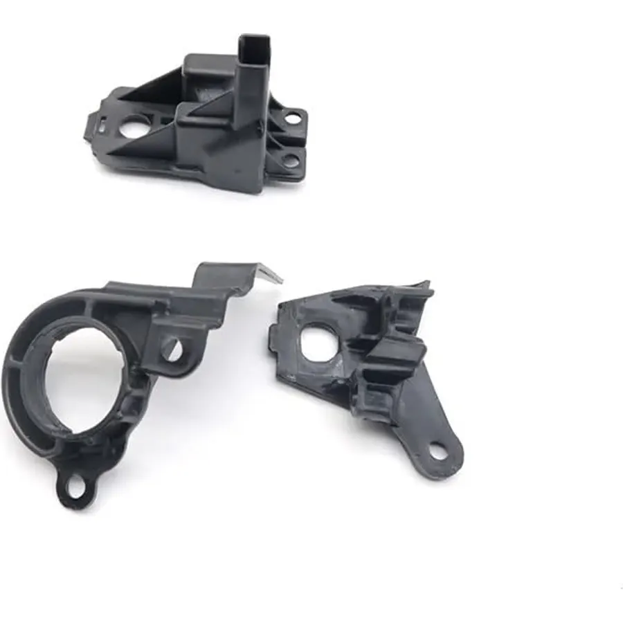 3X Right Side Car Headlight Repair Kits Headlights Restoration Kit Black Bracket Jaws for Audi Q4 2021 89A998058