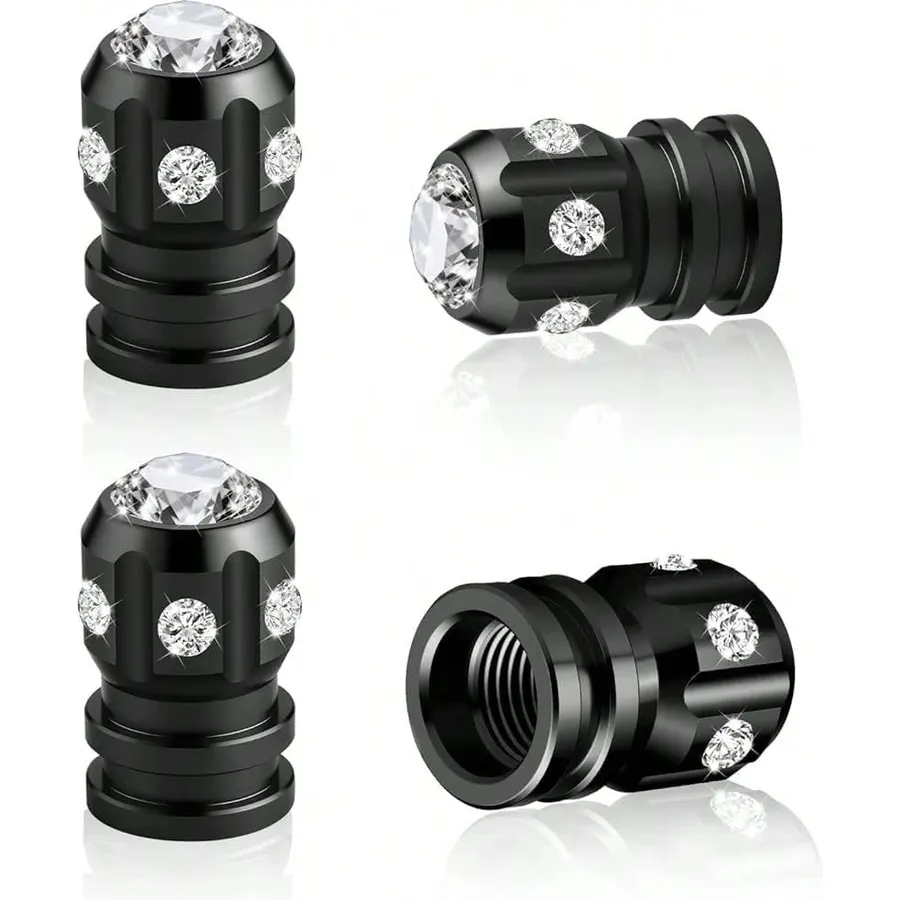 4 Pcs Valve Stem Caps for Chevy C10 S10 Ram 150