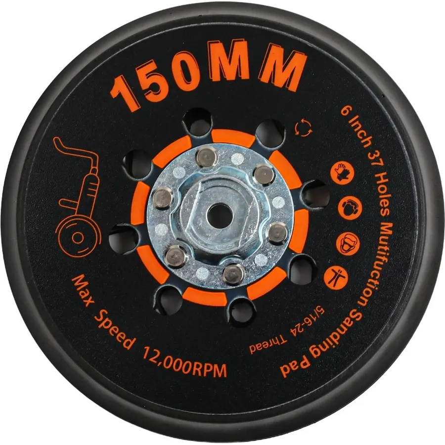 6 Inch Sanding Backing Pad