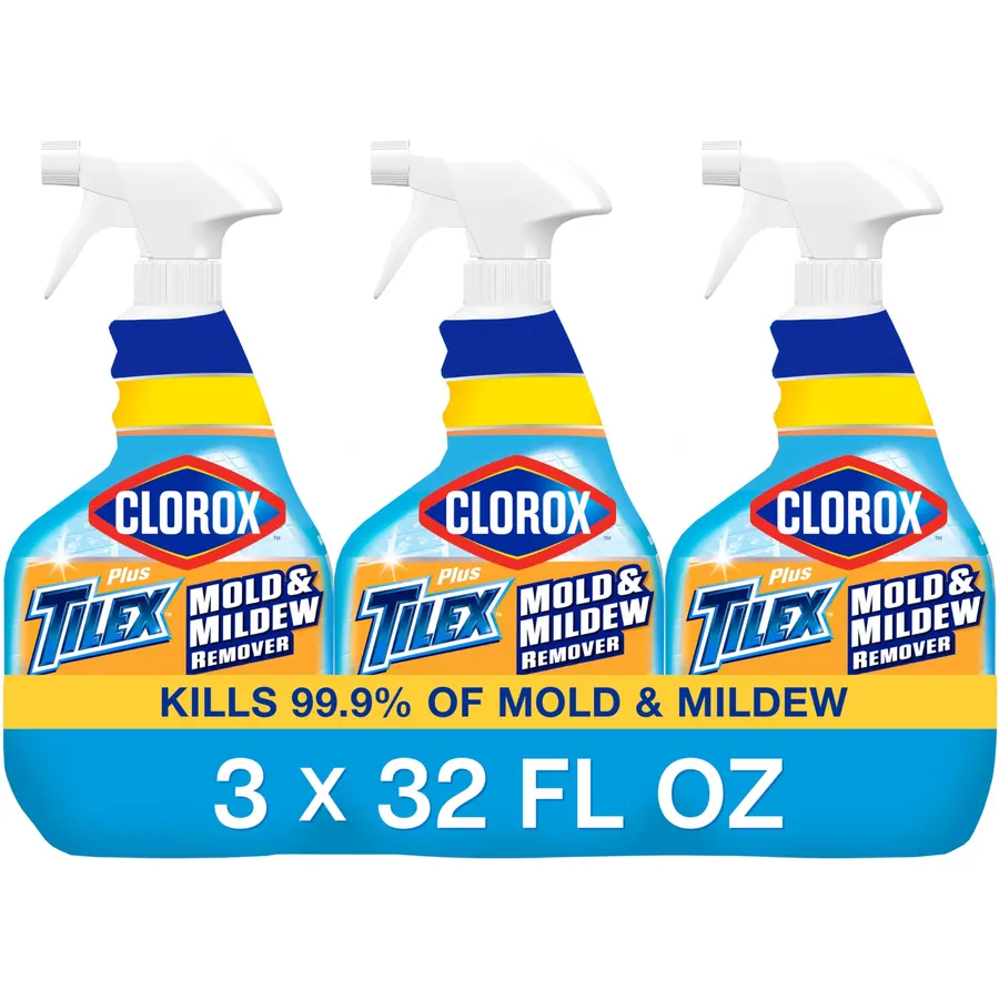 Clorox Plus Tilex Mold and Mildew Remover, 32 fl. oz., 3 Pack