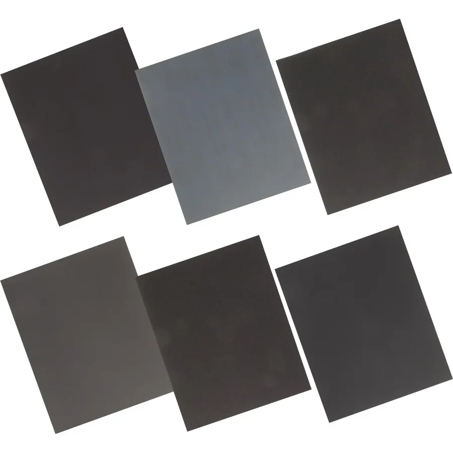 Headlight Restoration Kit with Wet Dry Sanding Paper for Plastic Lenses
