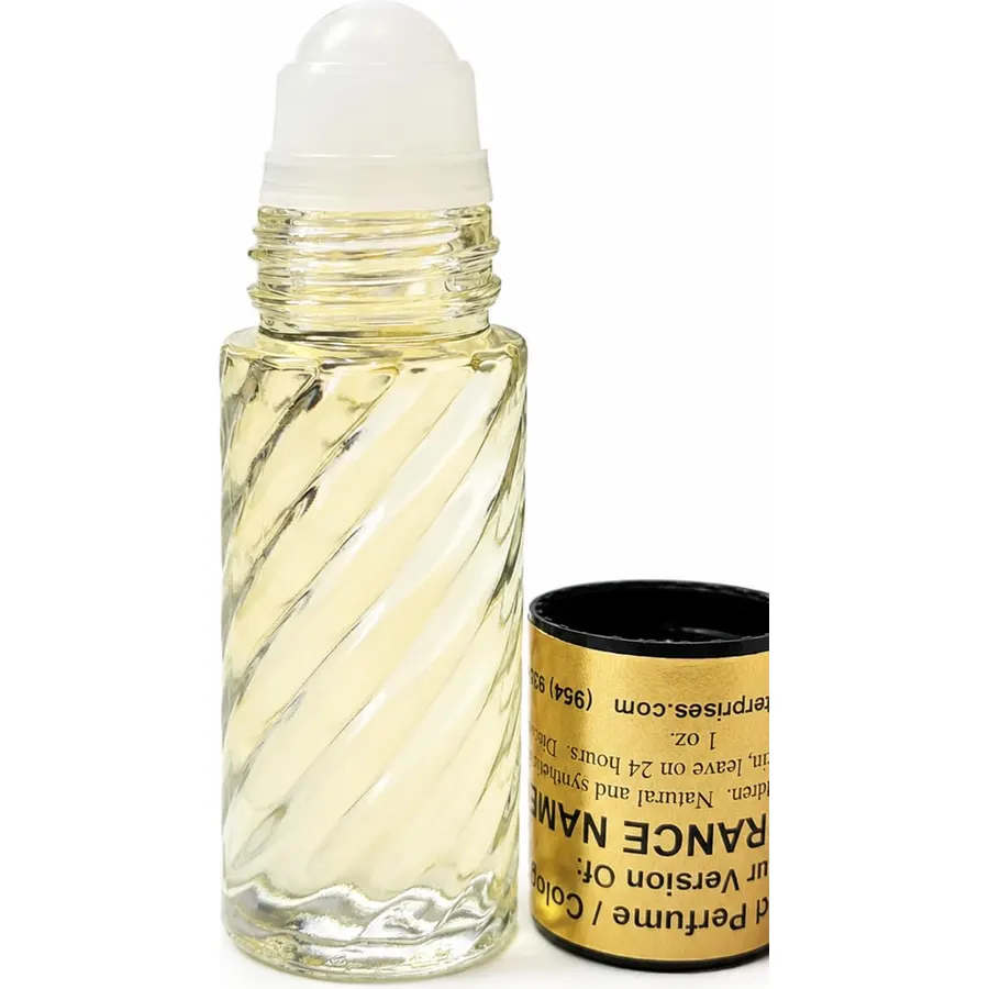 HYWD Enterprises Cologne Oil Comparable to CURVE SOUL for Men, Fragrance Rendition, Eau de Parfum, 1 oz. (30ml) Swirly Glass Roll on