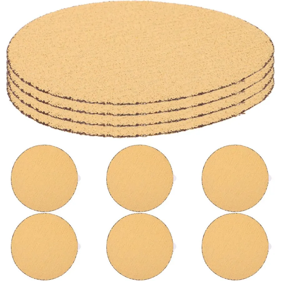 Inch 60 Grit Adhesive Sanding Discs, Self Stick Sandpaper Circles