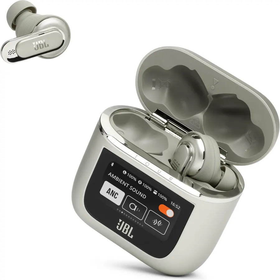 JBL Live Pro 2 - True Wireless Noise Cancelling Earbuds, up to 40 Hours of Playback with Wireless Charging, 6 mics for Perfect Calls, Touch & Voice Control, IPX5 Water Resistant (Rose)