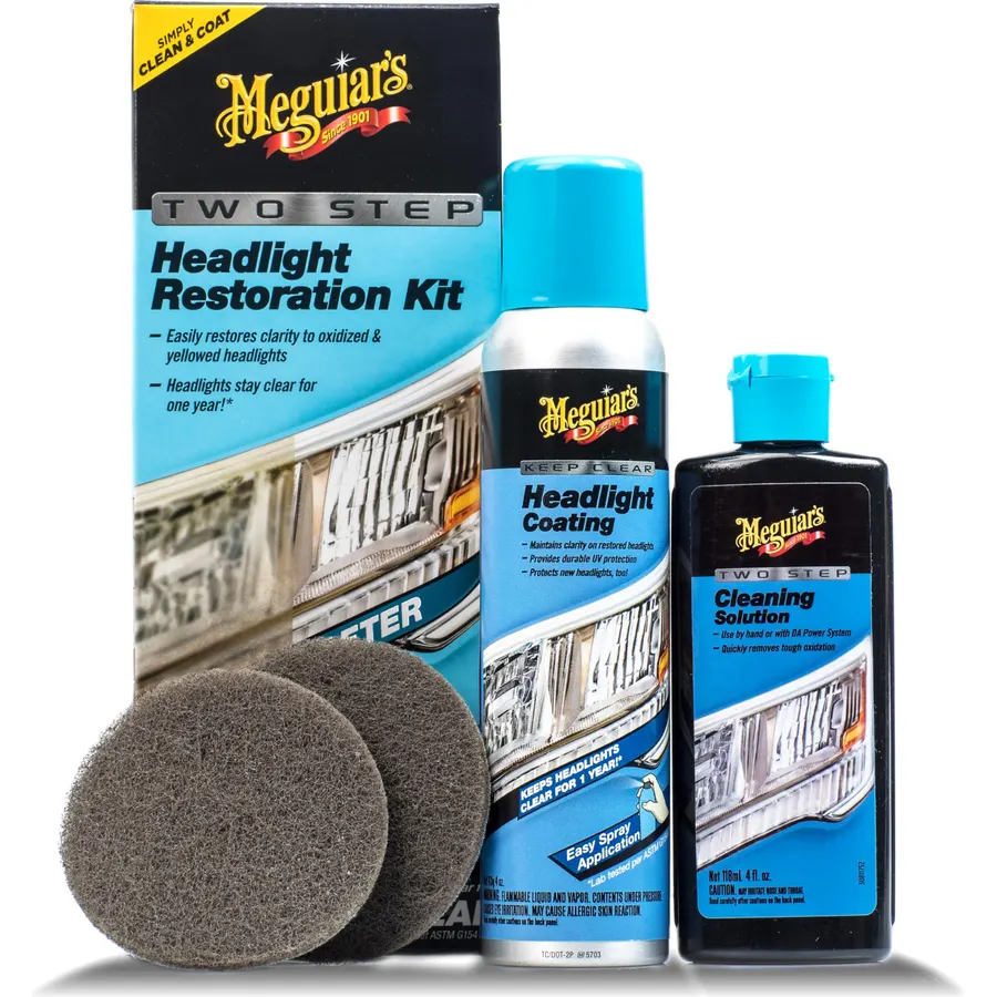 Meguiar's Two Step Car Headlight Restoration Kit