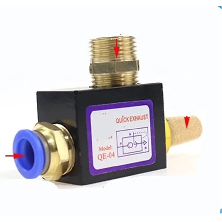 Pneumatic Valve Accessory QE-01 QE-02 QE-03 QE-04