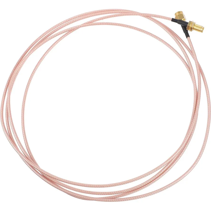 SHINEOFI SMA Male to Female Extender Cable 2m Copper Coax Antenna Wire