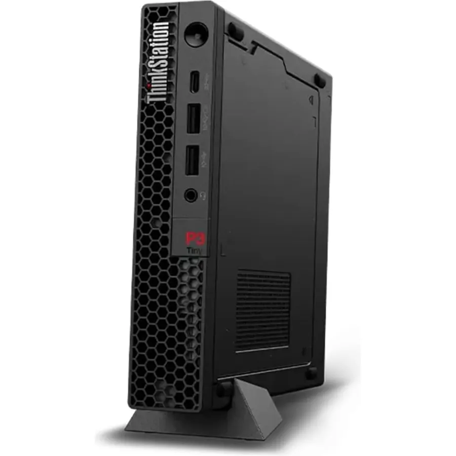 ThinkStation P3 Tiny Gen 2 Ultra 5, 16GB DDR5, 512GB SSD, DisplayPort, RJ-45, WiFi, and Windows 11 Pro